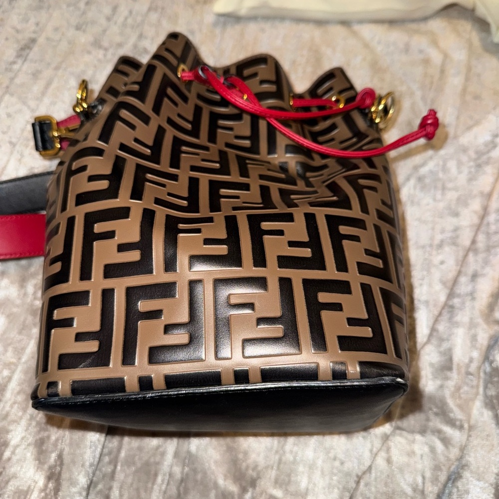 Fendi Mon Tresor FF multicolor bucket bag - Picture 9 of 9